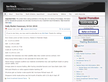Tablet Screenshot of invstock.com